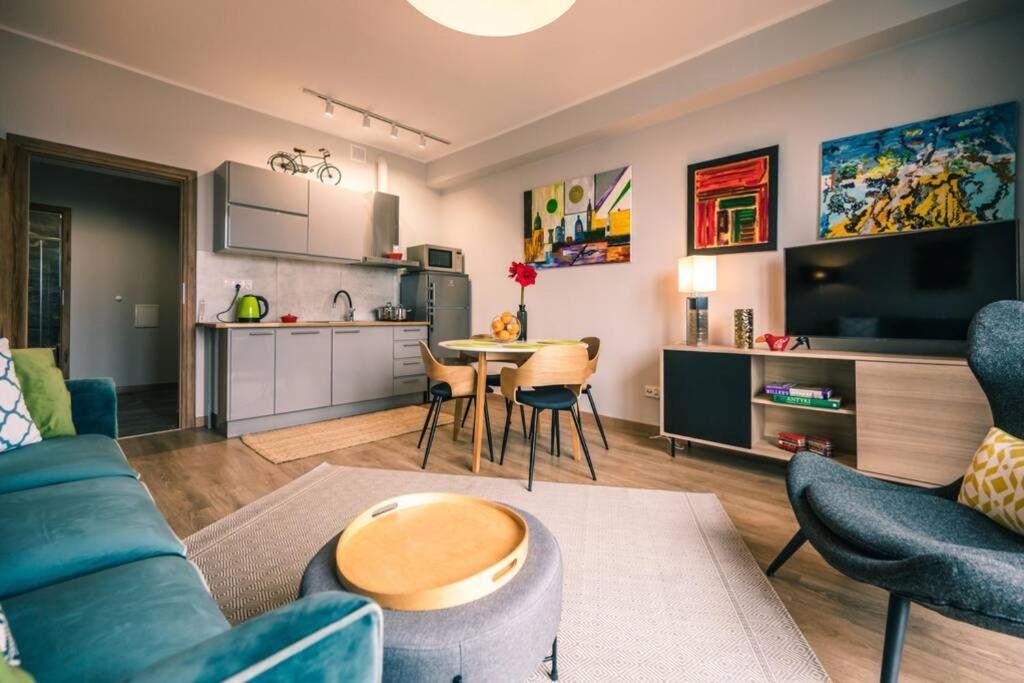 شقة غدانسك  في Apartament Poczta Polska, Wyjatkowy I Nowoczesny المظهر الخارجي الصورة